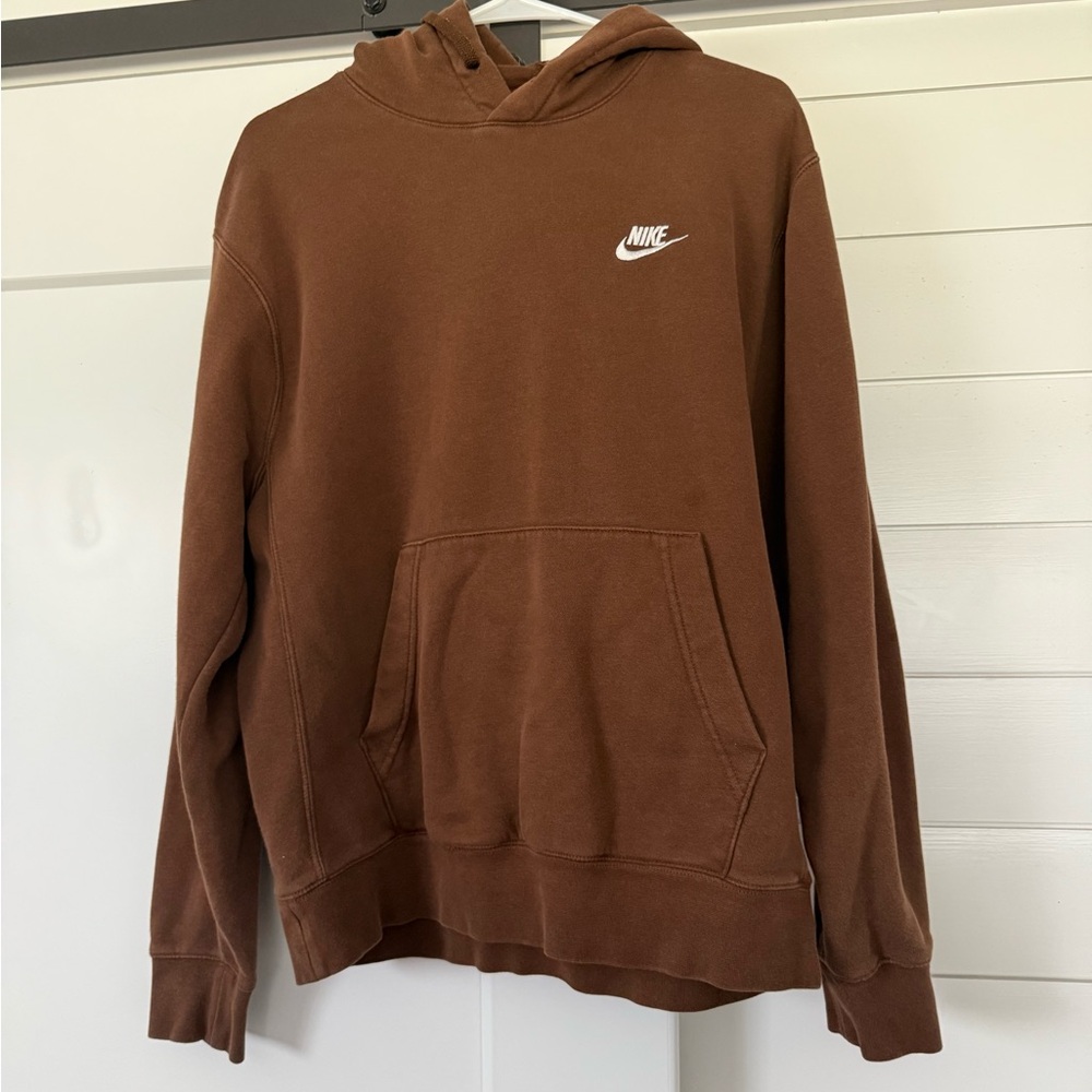 Nike Men's Brown Hoodie